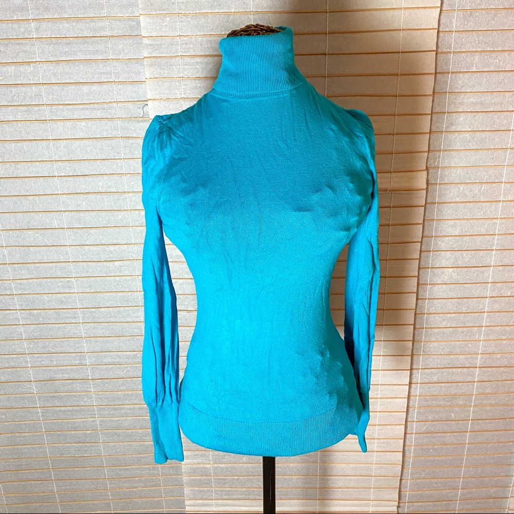 Halogen turtleneck
